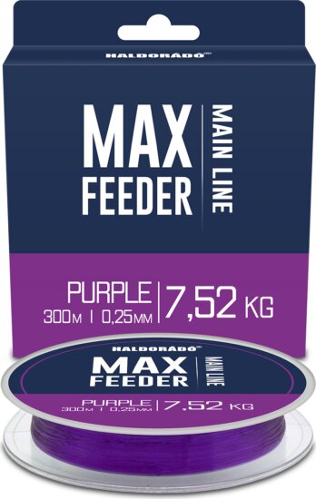 Haldorádó MAX Feeder Purple 0,25mm / 300m - 7,52 kg