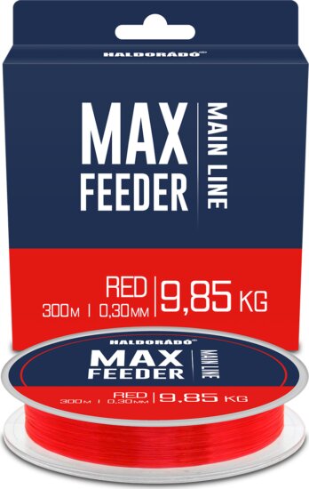Haldorádó MAX Feeder Red 0,30mm / 300m - 9,85 kg