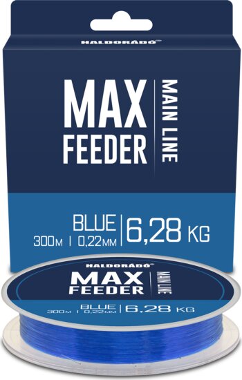 Haldorádó MAX Feeder Blue 0,22mm / 300m - 6,28 kg