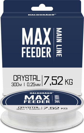 Haldorádó MAX Feeder Crystal 0,25mm / 300m - 7,52 kg
