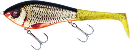 WESTIN Swim Tail Hybrid 12cm 62g Suspending Real Rudd / 1 body 2 tails