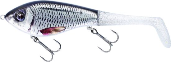 WESTIN Swim Tail Hybrid 12cm 68g Sinking Real Roach / 1 body 2 tails