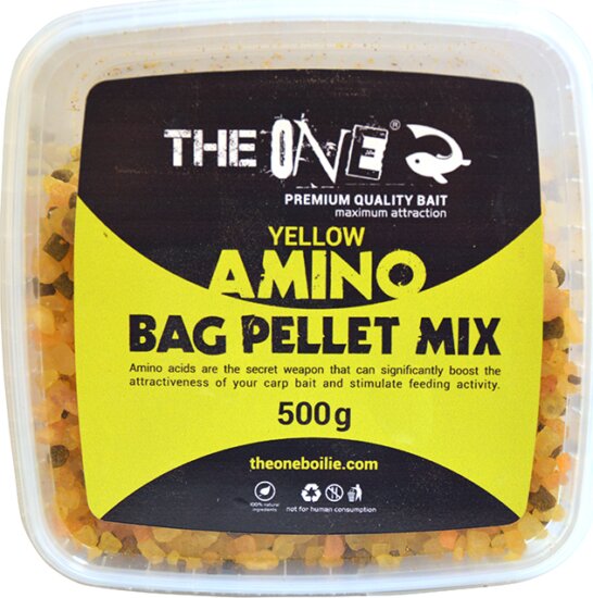 The One Amino Bag Pellet Mix Yellow 500 Gr