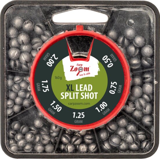 CZ XL sörétólom készlet 7 fakkos, 0,5 / 0,75 / 1 / 1,25 / 1,50 / 1,75 / 2 g