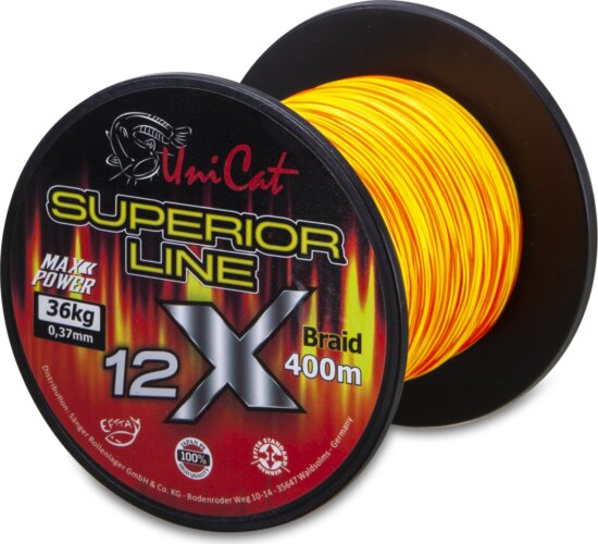 Uni Cat Superior 12X fonott zsinór 0,70mm/ 1500m / 71kg