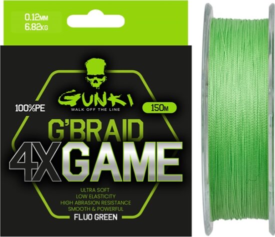 Gunki G Braid 4X Game 150m 0,20mm 11,36kg