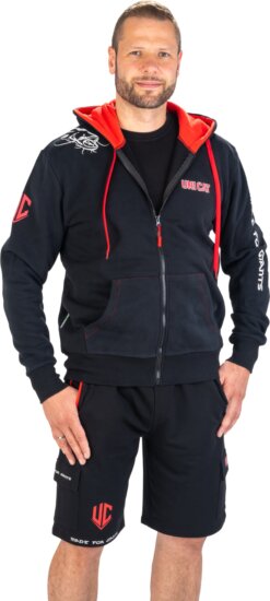 UNI CAT Team Zipper Hoodie / kapucnis pulóver / XXL