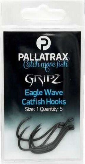 Pallatrax Gripz Catfish Hooks 5 Size1/0