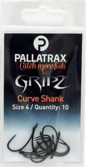 Pallatrax Gripz Curve Shank Size 8