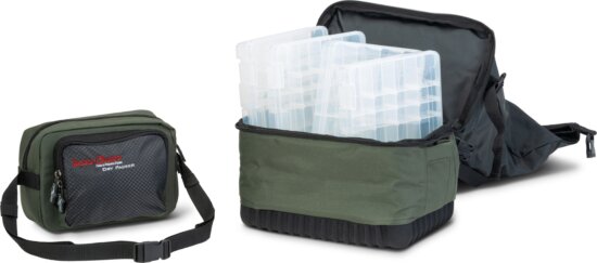 IRON CLAW Dry Packer pergető hátizsák / + 4 doboz / 30X20X63cm