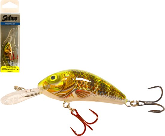 Salmo Wobbler Rattlin Hornet H4.5F Pbr