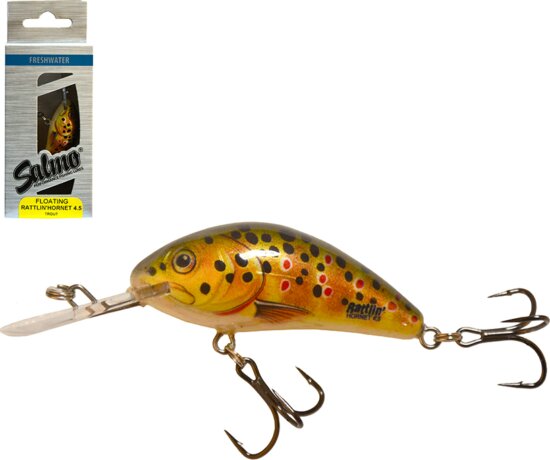 Salmo Wobbler Rattlin Hornet H4.5F Tro