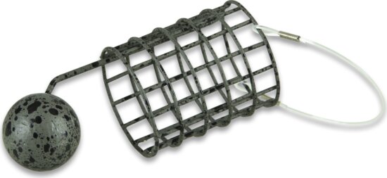 MS RANGE feeder etetőkosár rozsdamentes acél zöld / 30g / 27X32mm