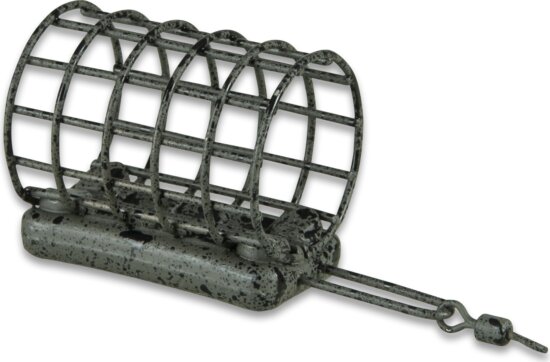 MS RANGE feeder etetőkosár rozsdamentes acél zöld / 30g / 23X32mm