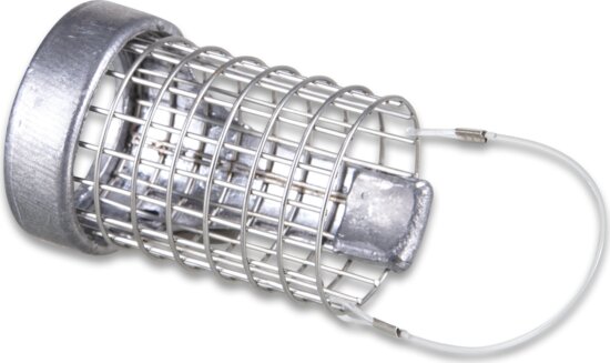 MS RANGE feeder etetőkosár rozsdamantes acél / 50g / 35X55cm