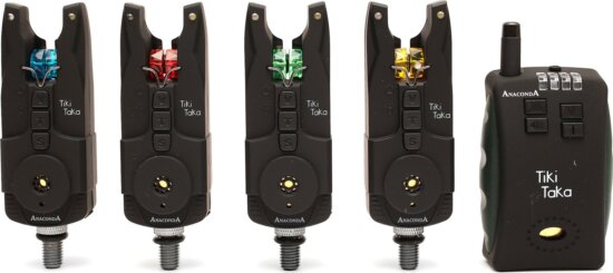 ANACONDA Tiki Taka elektromos kapásjelző szett 4 + 1