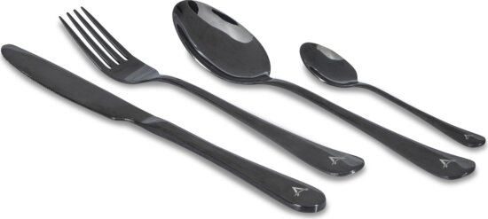 ANACONDA Blaxx Cutlery Single 4 darobos étkező szett / rozsdamentes acél