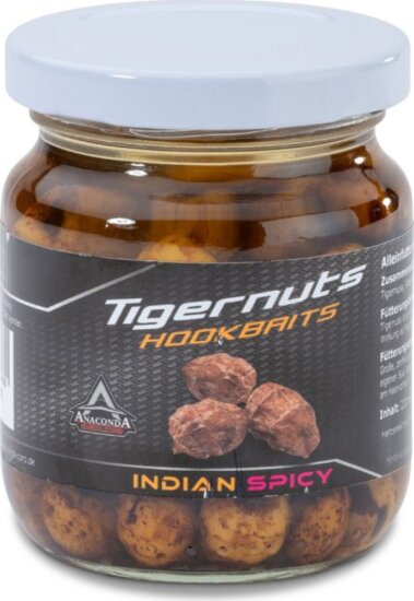 ANACONDA Hookbait Tigernut 220ml/125g Indian Spicy / Fűszeres