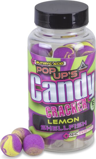ANACONDA Candy Cracker Pop Up Lemon-Shellfish / Citrom-Kagyló 16mm