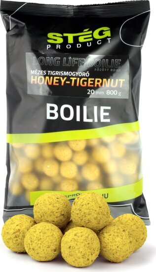 Stég Long Life Boilie 20mm 800g Mézes-Tigrismogyoró