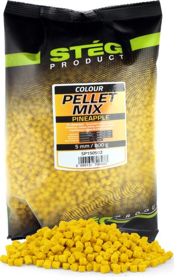 Stég Pellett Mix 800g 5mm Ananász
