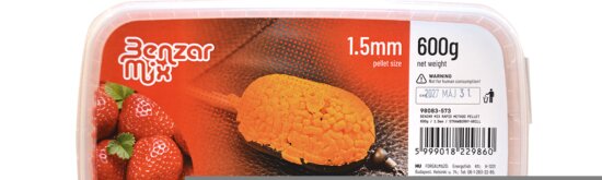 Benzár Rapid Method Pellet Eper&Krill 1,5mm 600Gr