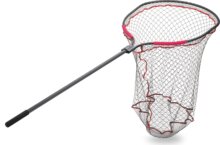 IRON CLAW Magnum Scoop Pro gumirozott merítőháló / 90x80cm