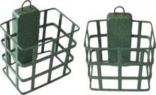 PELLET FEEDER LEMEZ-SZÖGLETES SZINTER-ZÖLD 200G