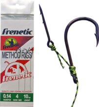 Frenetic előkötött horog csalitüskével 8-as horog 0,12 mm zsinór 10cm
