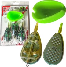 Frenetic Inline Method Feeder kosár szett 30g, 40g és 50g plusz forma