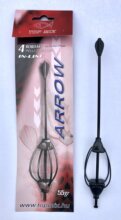 Top Mix Négybordás arrow method feeder kosár, 55g