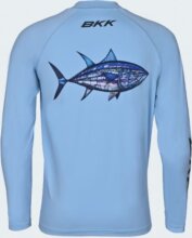 BKK LONG SLEEVE PERFORMANCE SHIRT - TUNA - LIGHT BLUE M