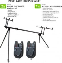 Nevis Profi Carp Rod Pod szett Alcatraz rod pod + Pulsar elektromos kapásjelző