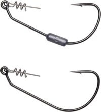 Savage Gear WEEDLESS BLN 6/0 6 Darab súlyozott offset horog betekerővel