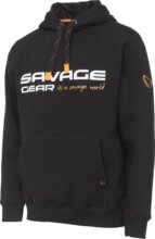 Savage Gear COSMO HOODIE S BLACK INK kapucnis pulóver