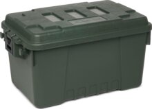 Plano Sportsman's Trunks 61x38,1x33cm, (Int. dim 50,8x30,5x29,2cm), Olive Drap horgászláda
