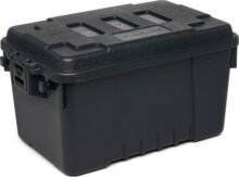 Plano Sportsman's Trunks 61x38,1x33cm, (Int. dim 50,8x30,5x29,2cm), Black horgászláda