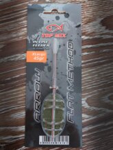 Top Mix Arrow Flat method feeder kosár - XL 45g