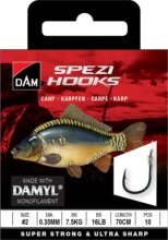 DAM SPEZI CARP 2 0.35MM 7.5KG 70CM 10PCS