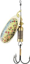 DAM NATURE 3D SPINNER 4 10G S BROWN TROUT körforgó villantó
