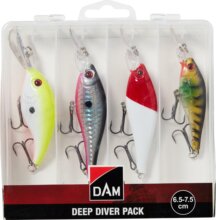 DAM DEEP DIVER PACK INC. BOX 6.5-7.5CM wobbler szett