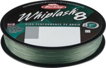 Berkley Whiplash8; 300m | 330yd, 0,16mm, 20,9kg | 46lb , Moss Green fonott pergető zsinór
