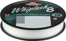 Berkley Whiplash8; 300m | 330yd, 0,10mm, 14,8kg | 32lb , Crystal fonott pergető zsinór