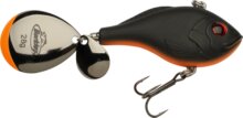 Berkley Pulse Spintail XL 8cm/18g Black Orange tailspinner