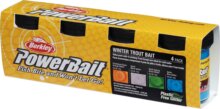Berkley PowerBaitPowerBait® EU GLTR TRTBT SEASONS 4-PACK WINTER plasztik csali