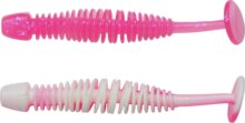 Berkley PowerBait PWRBT PWR Leech 60mmPink/White gumihal