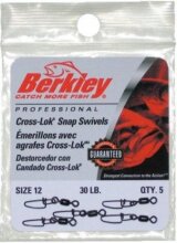 Berkley Mc Mahon Cross-Lok Snap/Swivels size 3