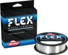 Berkley Flex Mono; 150m | 165yd, 0,14mm, 1,7kg | 4lb , Clear pergető monofil zsinór
