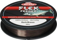 Berkley Flex Feeder; 300m | 330yd, 0,18mm, 2,55kg | 6lb , Dark Brown pergető monofil zsinór