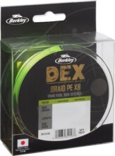 Berkley DEX x8 PE .10mm 300m 7.9kg Char fonott pergető zsinór